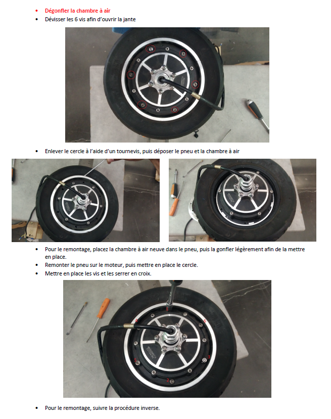 TUTO SpeedTrott ST16 - Changer le pneu et la chambre à air de sa trottinette  électrique ? 