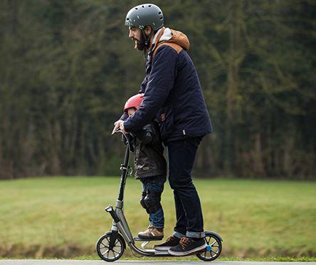 trottinette avec porte bebe