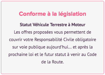 Conforme à la Legislation