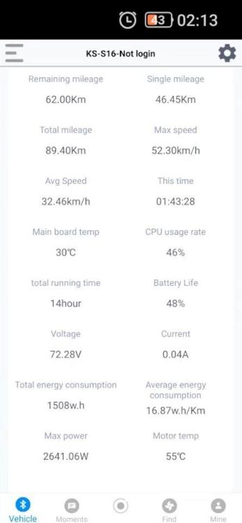 KS-S16 Pro - Autonomie Batterie 48%.jpg