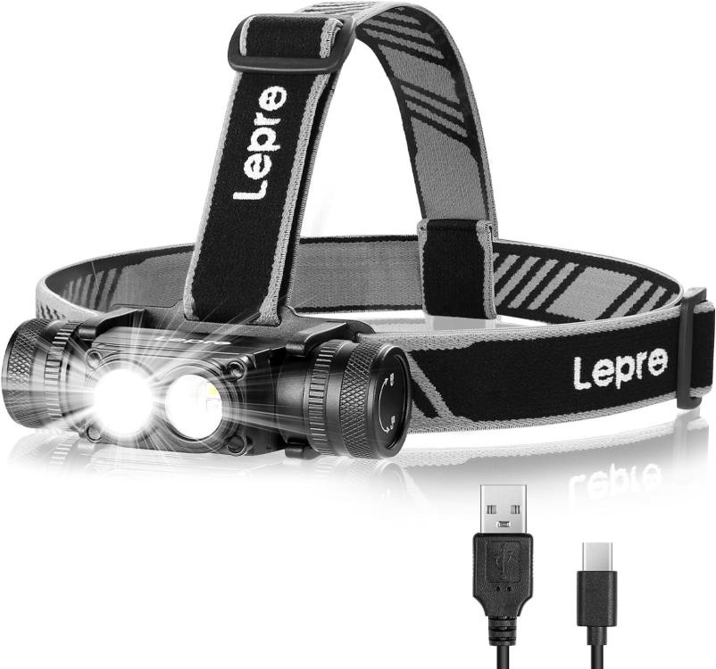Lepro Lampe Frontale Rechargeable, 1000 Lumens (1).jpg